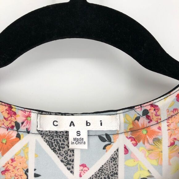 CABI Grosgrain Sleeveless Blouse Style 249 - Picture 6 of 10